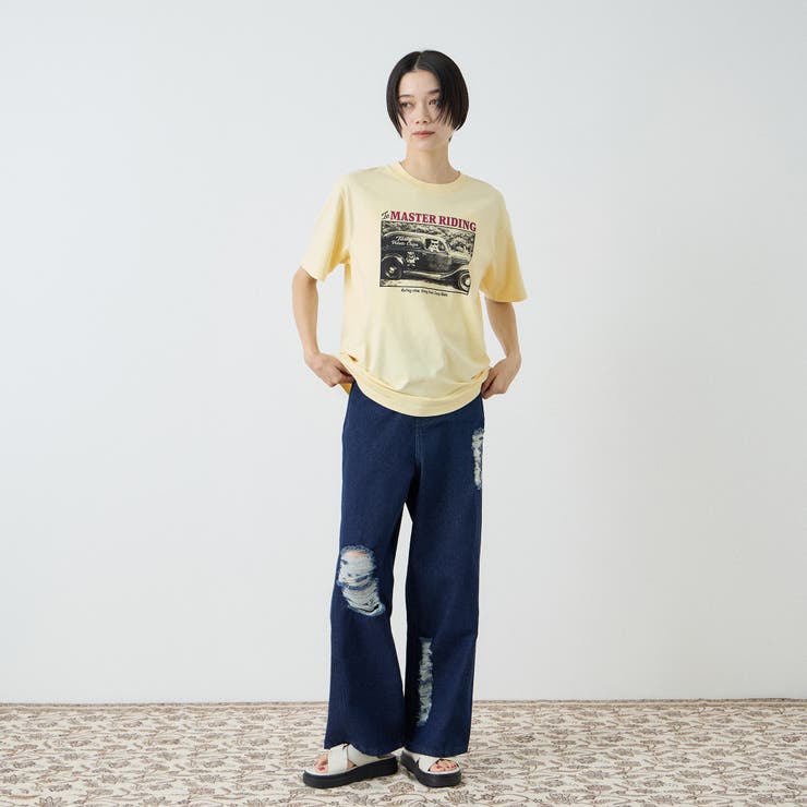 【Power To People】 MASTER RIDINGフォトTシャツ | VICKY | 詳細画像12 