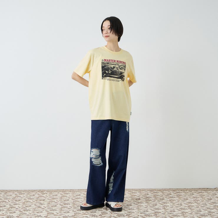 【Power To People】 MASTER RIDINGフォトTシャツ | VICKY | 詳細画像13 