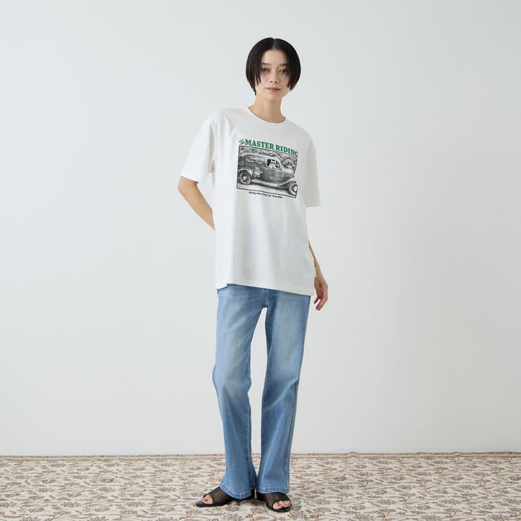 【Power To People】 MASTER RIDINGフォトTシャツ | VICKY | 詳細画像4 