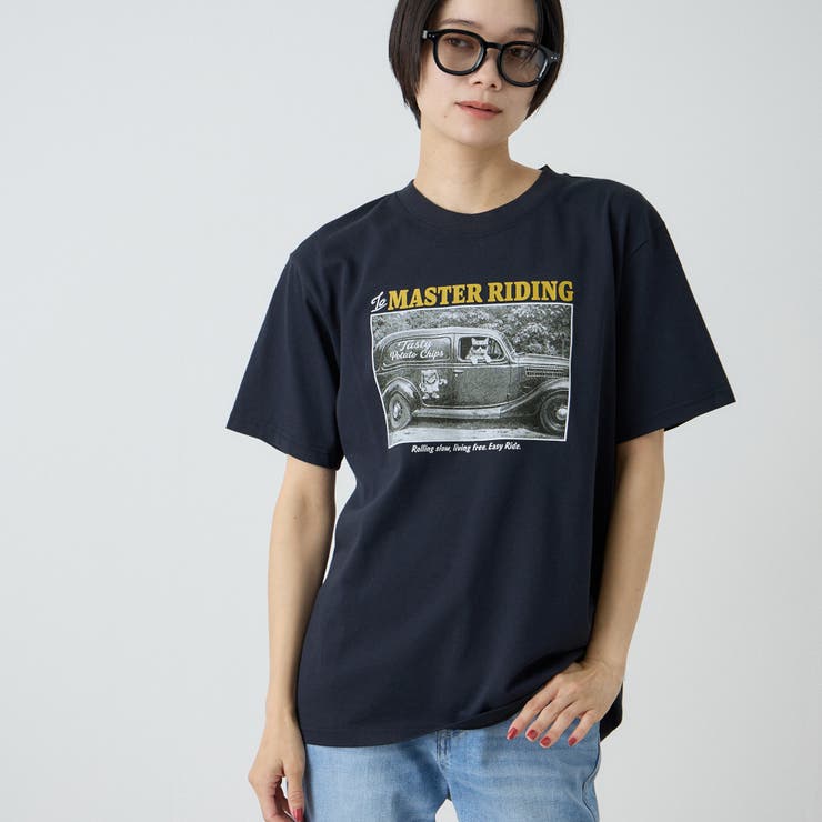 【Power To People】 MASTER RIDINGフォトTシャツ | VICKY | 詳細画像5 