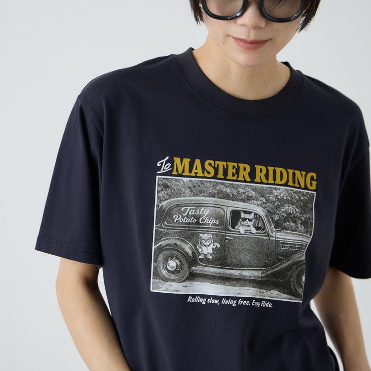 【Power To People】 MASTER RIDINGフォトTシャツ | VICKY | 詳細画像8 