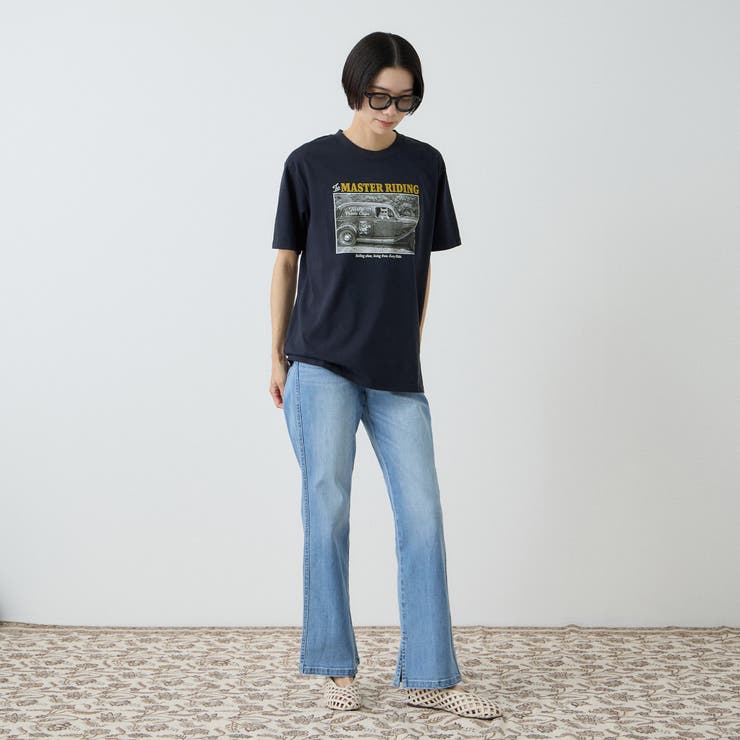 【Power To People】 MASTER RIDINGフォトTシャツ | VICKY | 詳細画像9 