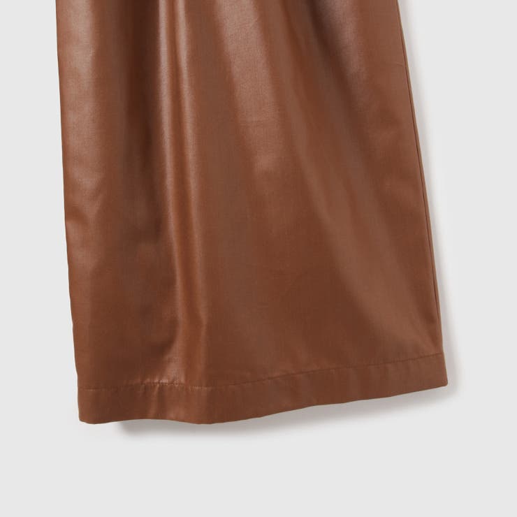 シアーレザー調イージーテーパードパンツ≪手洗い可能≫ | VICKY | 詳細画像23 