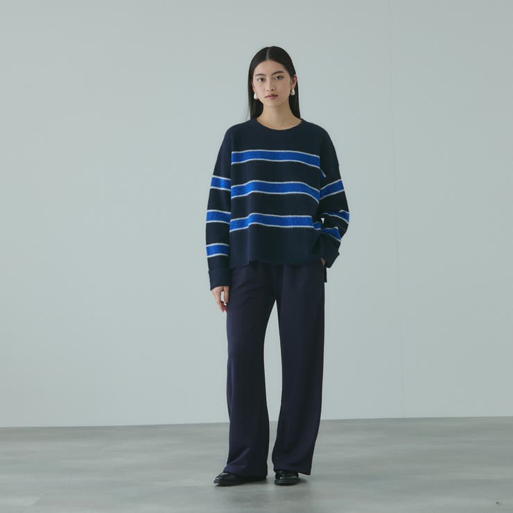 配色ドッキングスウェットパンツ≪セットアップ対応/手洗い可能≫ | VICKY | 詳細画像10 