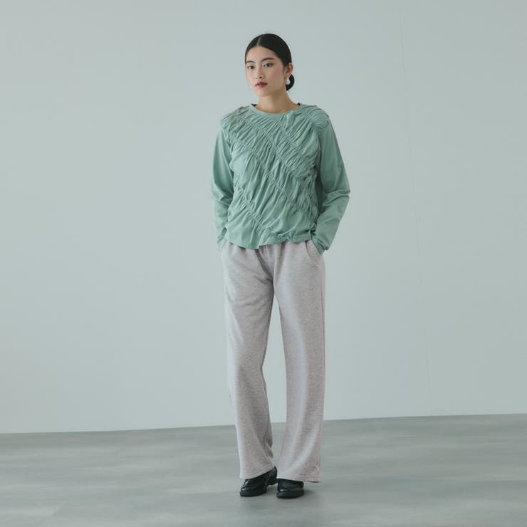 配色ドッキングスウェットパンツ≪セットアップ対応/手洗い可能≫ | VICKY | 詳細画像18 