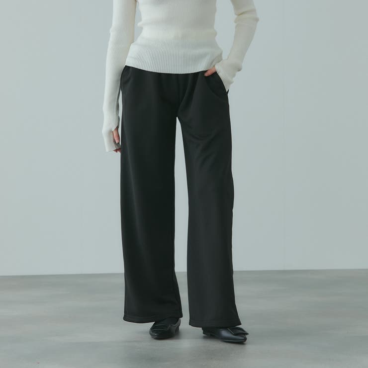 配色ドッキングスウェットパンツ≪セットアップ対応/手洗い可能≫ | VICKY | 詳細画像2 