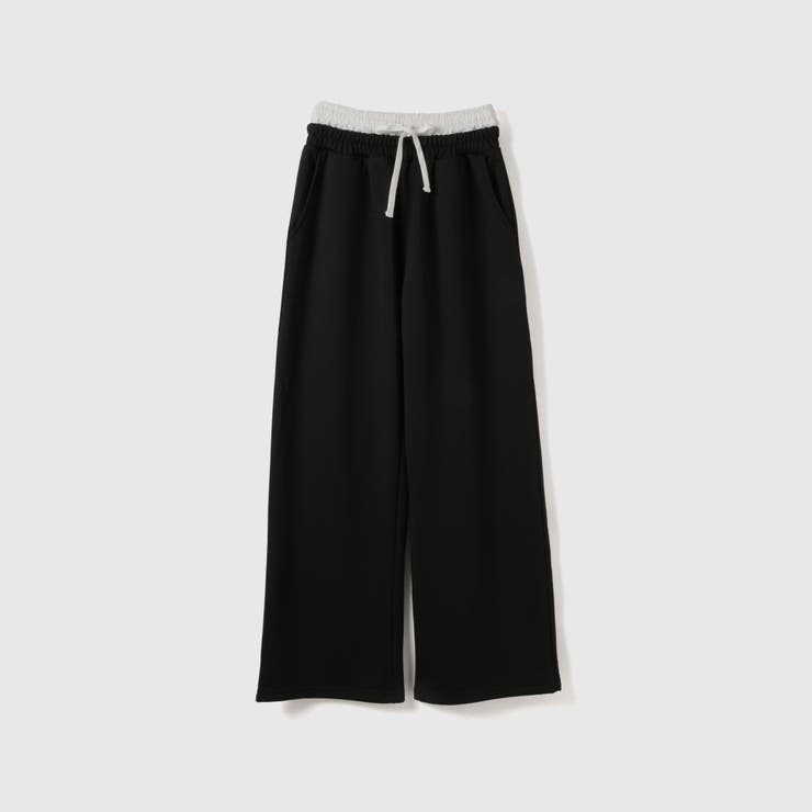 配色ドッキングスウェットパンツ≪セットアップ対応/手洗い可能≫ | VICKY | 詳細画像20 