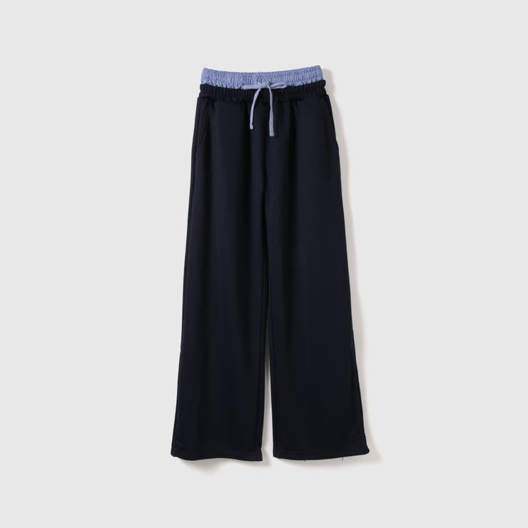 配色ドッキングスウェットパンツ≪セットアップ対応/手洗い可能≫ | VICKY | 詳細画像21 