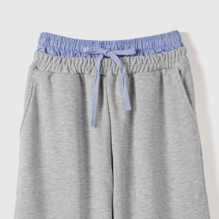 配色ドッキングスウェットパンツ≪セットアップ対応/手洗い可能≫ | VICKY | 詳細画像24 