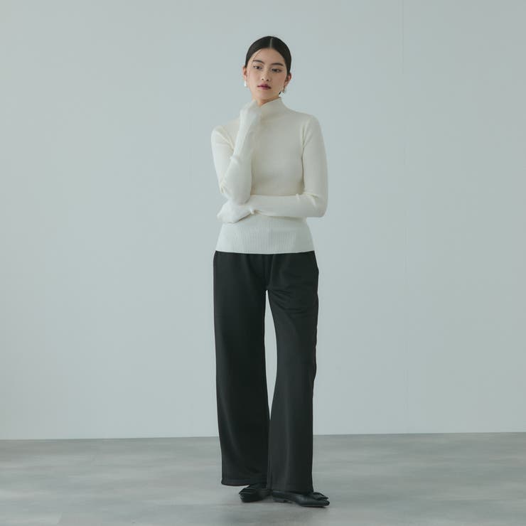 配色ドッキングスウェットパンツ≪セットアップ対応/手洗い可能≫ | VICKY | 詳細画像7 