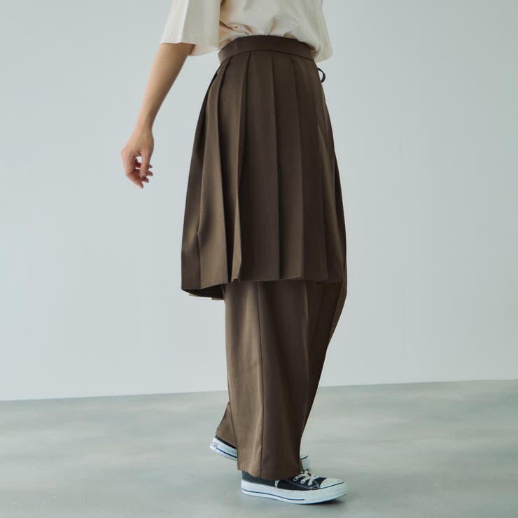 ラッププリーツスカートセットパンツ≪手洗い可能≫ | VICKY | 詳細画像15 
