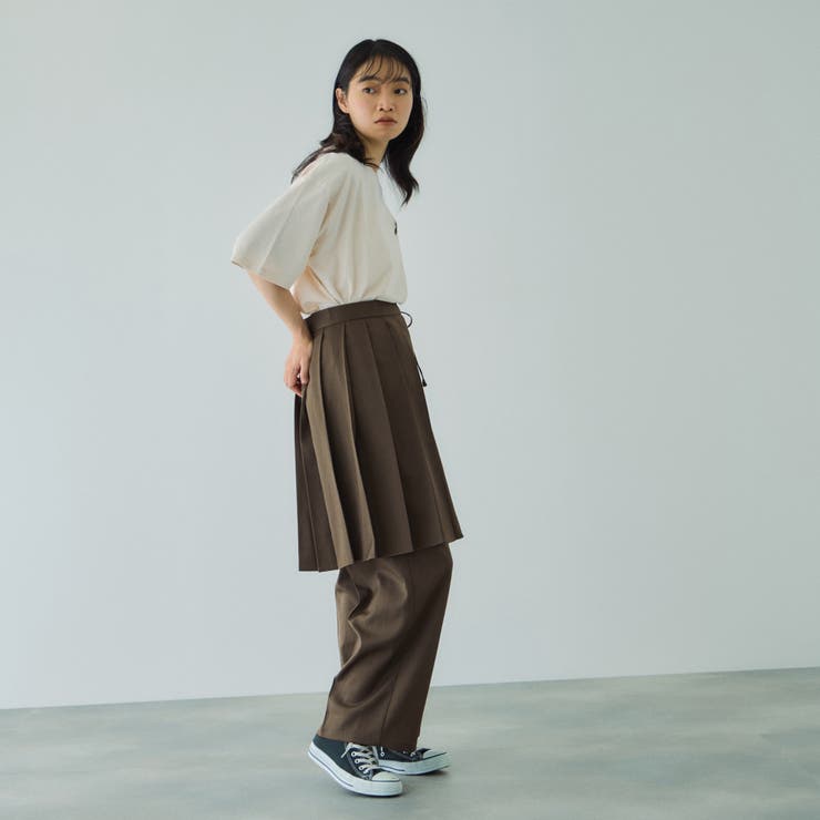 ラッププリーツスカートセットパンツ≪手洗い可能≫ | VICKY | 詳細画像19 