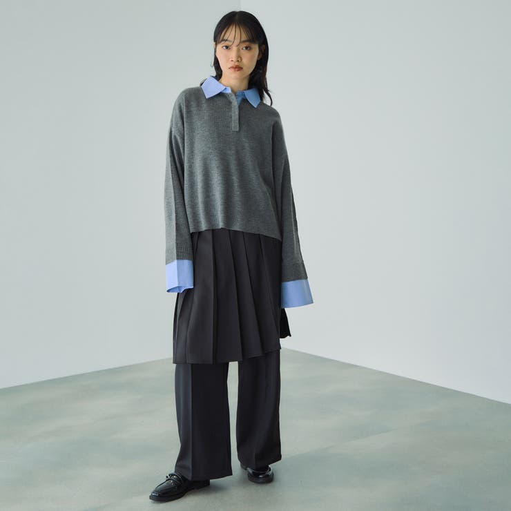 ラッププリーツスカートセットパンツ≪手洗い可能≫ | VICKY | 詳細画像5 