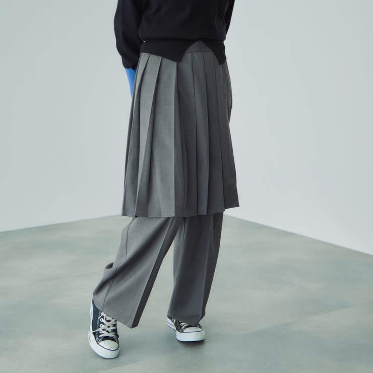 ラッププリーツスカートセットパンツ≪手洗い可能≫ | VICKY | 詳細画像7 