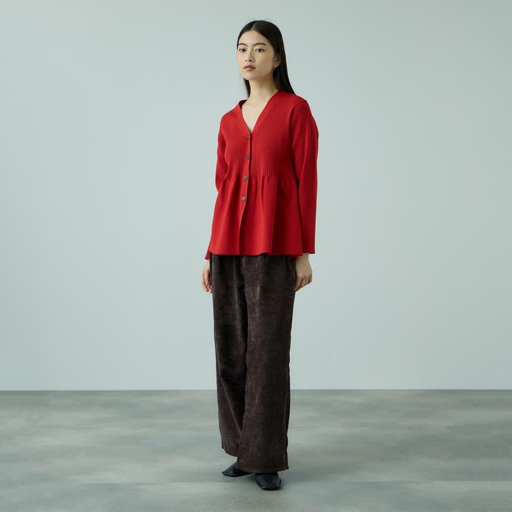 サージ2タックワイドパンツ≪手洗い可能≫ | VICKY | 詳細画像11 