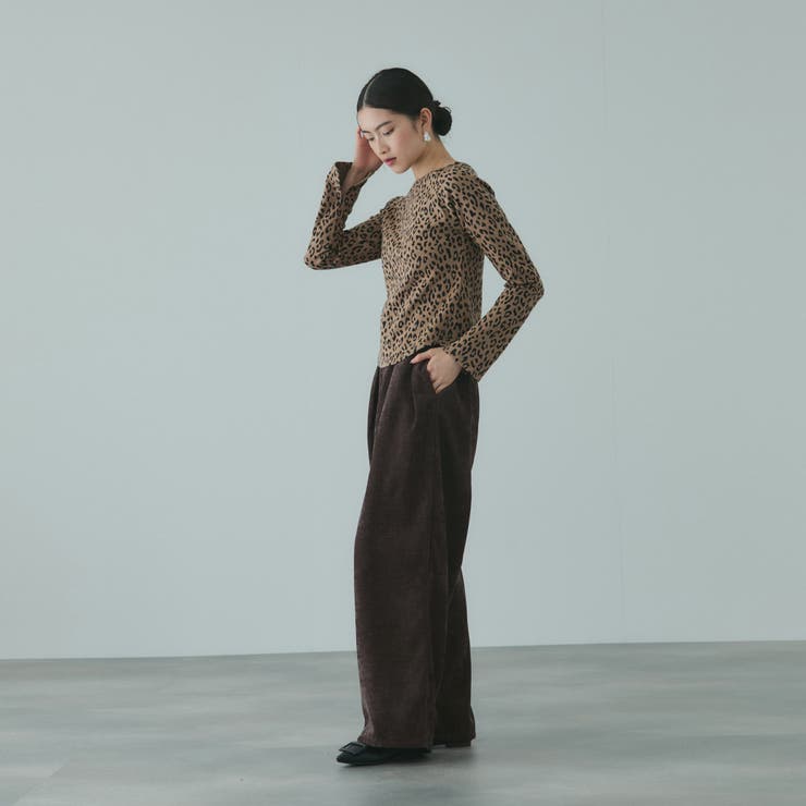 サージ2タックワイドパンツ≪手洗い可能≫ | VICKY | 詳細画像12 