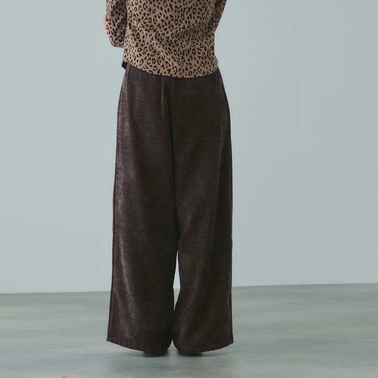 サージ2タックワイドパンツ≪手洗い可能≫ | VICKY | 詳細画像9 