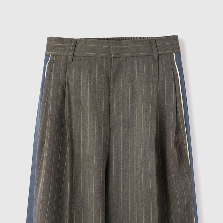 ストライプサイドラインワイドパンツ≪手洗い可能≫ | VICKY | 詳細画像16 