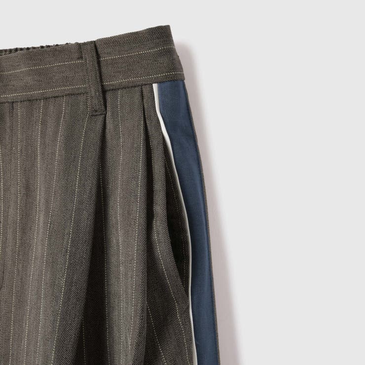 ストライプサイドラインワイドパンツ≪手洗い可能≫ | VICKY | 詳細画像17 