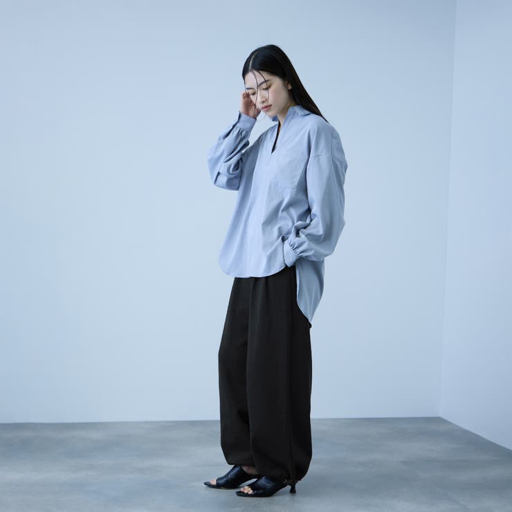 【着回し抜群】裏毛2タックパンツ | VICKY | 詳細画像11 