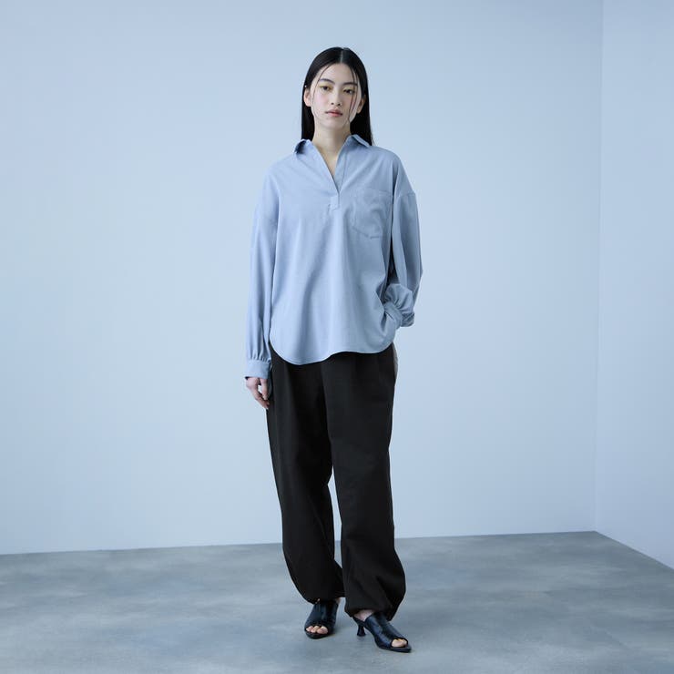 【着回し抜群】裏毛2タックパンツ | VICKY | 詳細画像12 