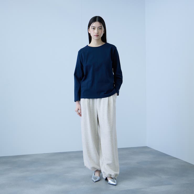 【着回し抜群】裏毛2タックパンツ | VICKY | 詳細画像15 