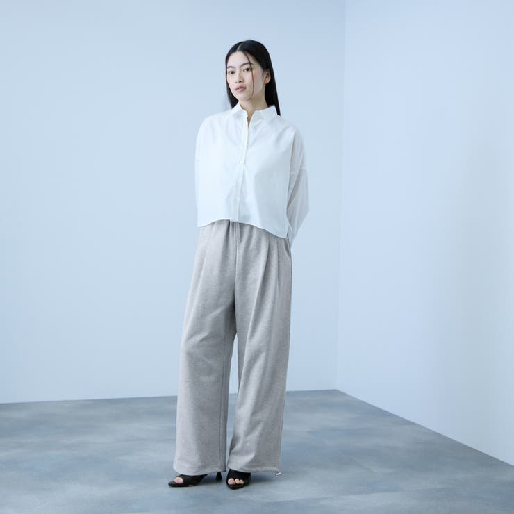 【着回し抜群】裏毛2タックパンツ | VICKY | 詳細画像28 