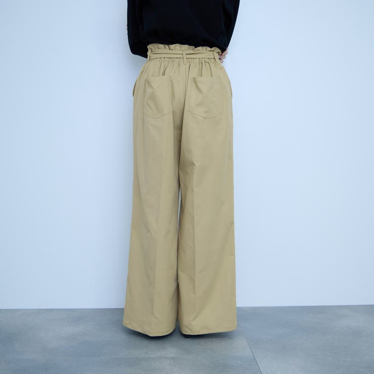 【大人の抜け感】ツイルチノワイドパンツ | VICKY | 詳細画像3 