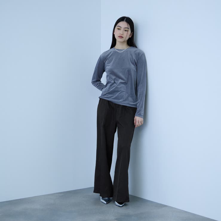 【大人の抜け感】ツイルチノワイドパンツ | VICKY | 詳細画像5 