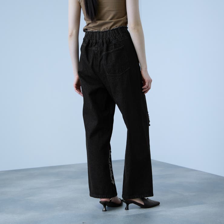 【大人の抜け感】デニムカットオフダメージパンツ | VICKY | 詳細画像3 