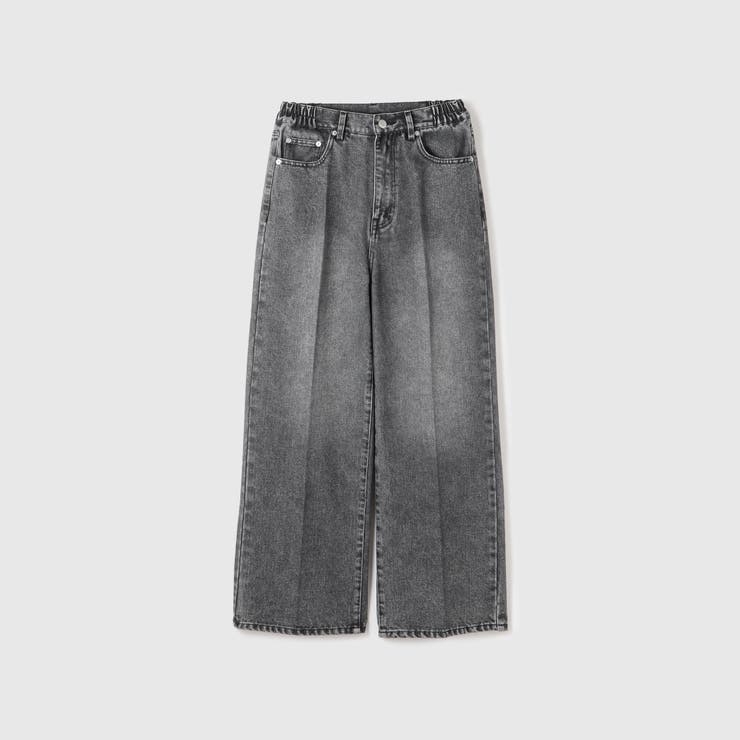 サイドゴムセンタープレス ストレートデニムパンツ | VICKY | 詳細画像10 