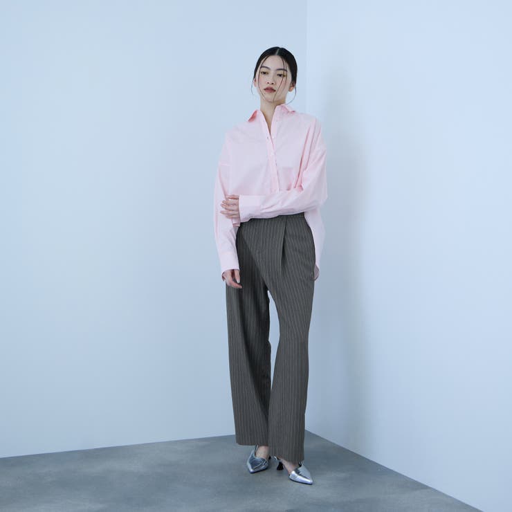 サイドポケットワイドタックパンツ | VICKY | 詳細画像18 