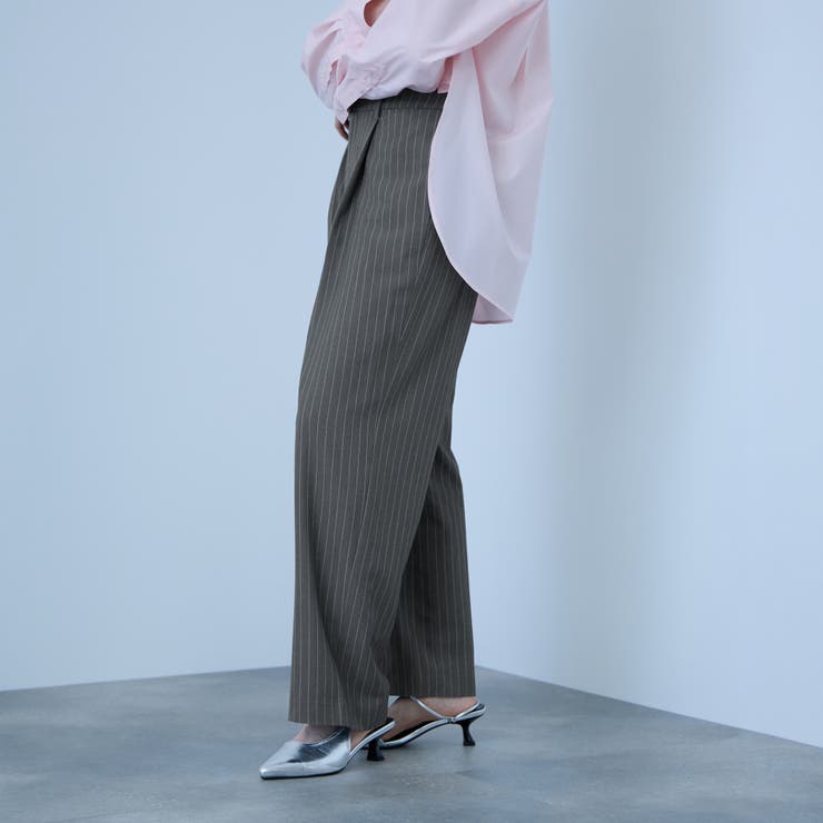 サイドポケットワイドタックパンツ | VICKY | 詳細画像7 