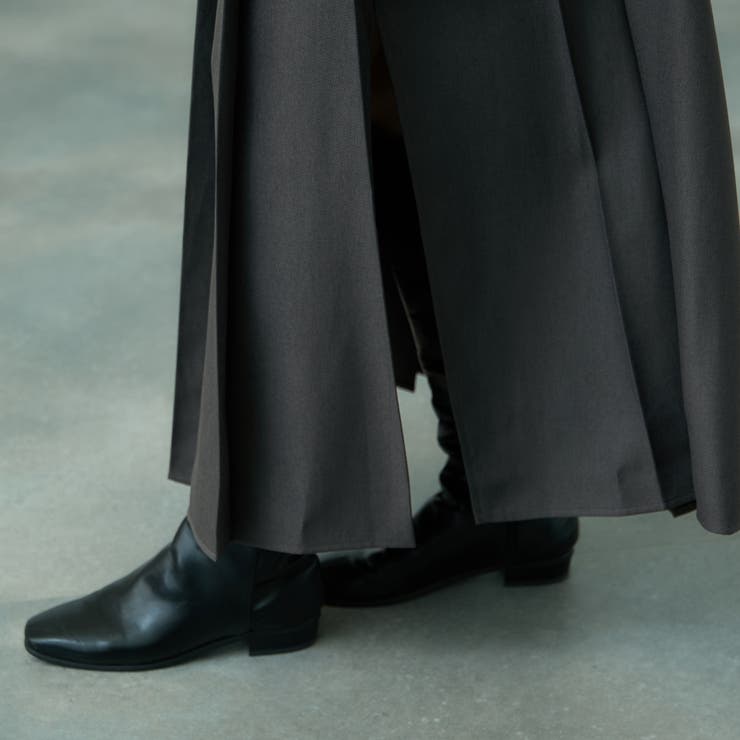 ワイドプリーツスリットスカート≪手洗い可能≫ | VICKY | 詳細画像10 