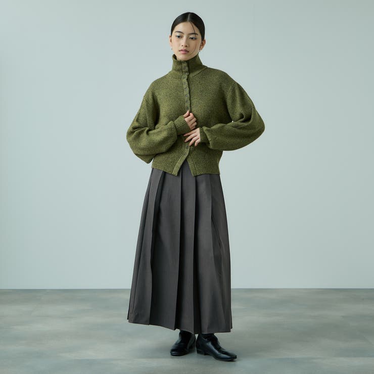 ワイドプリーツスリットスカート≪手洗い可能≫ | VICKY | 詳細画像11 