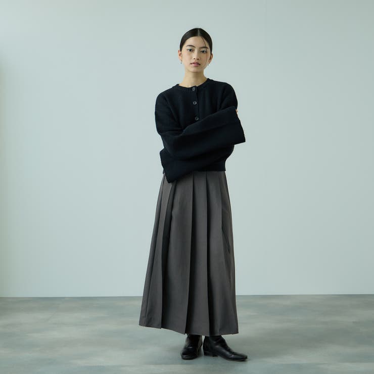 ワイドプリーツスリットスカート≪手洗い可能≫ | VICKY | 詳細画像14 