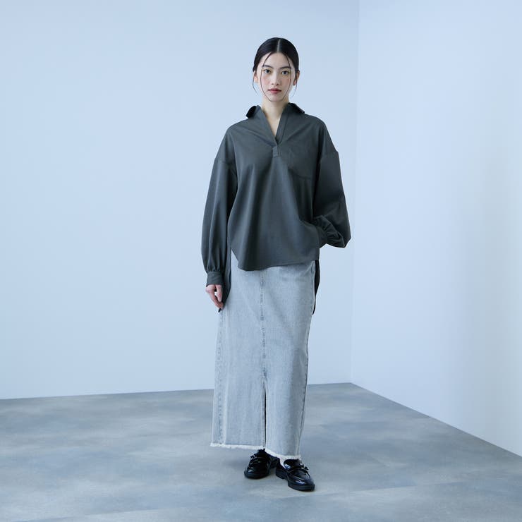 【落ち感◎】10OZデニムIラインスカート | VICKY | 詳細画像14 