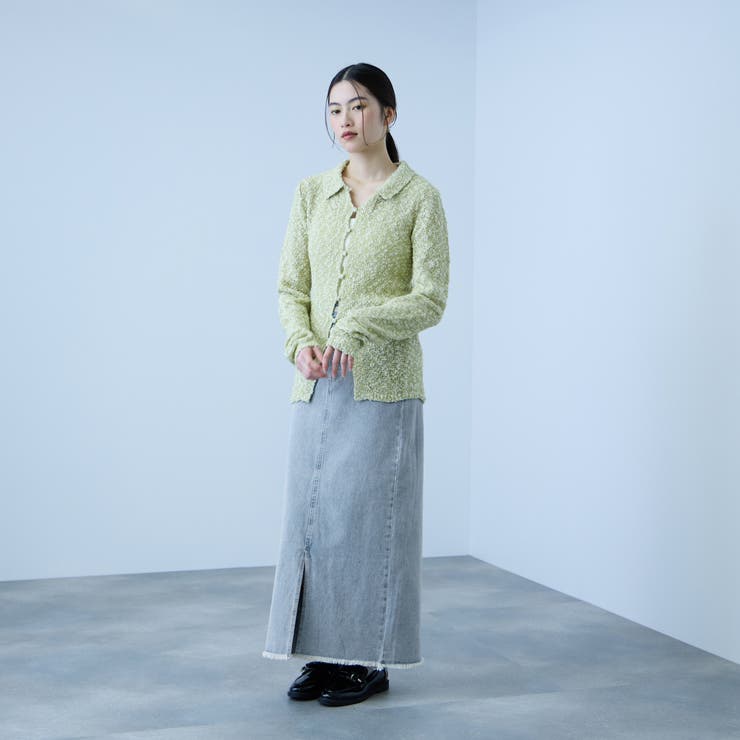 【落ち感◎】10OZデニムIラインスカート | VICKY | 詳細画像15 