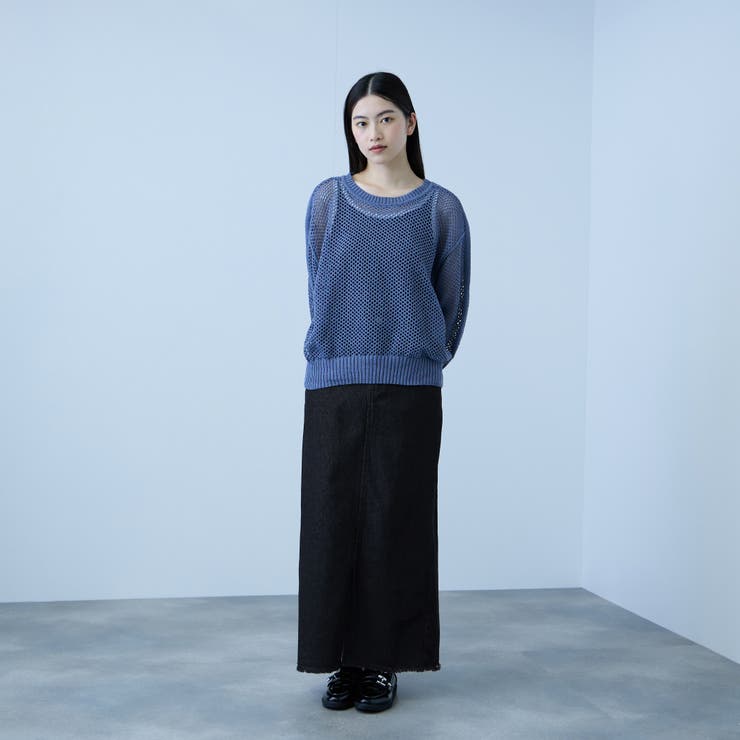 【落ち感◎】10OZデニムIラインスカート | VICKY | 詳細画像6 