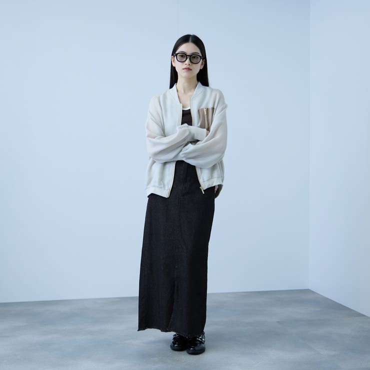 【落ち感◎】10OZデニムIラインスカート | VICKY | 詳細画像8 