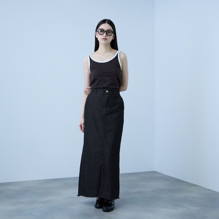 【落ち感◎】10OZデニムIラインスカート | VICKY | 詳細画像9 