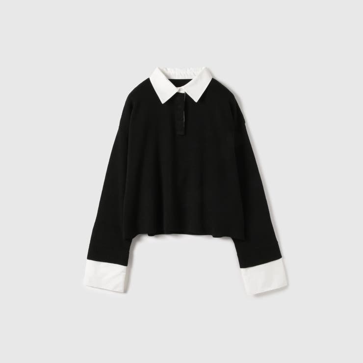 シャツカラーポロニットプルオーバー≪手洗い可能≫ | VICKY | 詳細画像11 