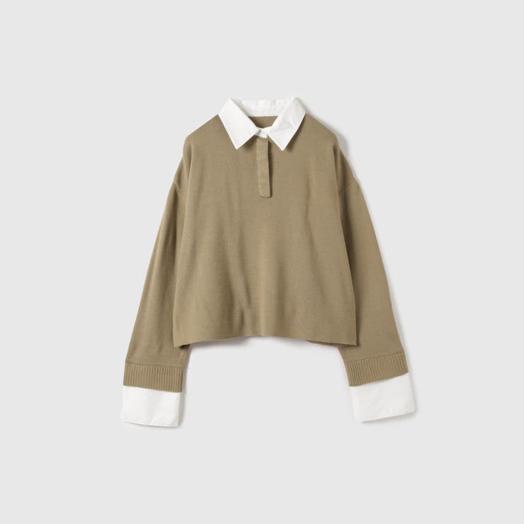 シャツカラーポロニットプルオーバー≪手洗い可能≫ | VICKY | 詳細画像12 