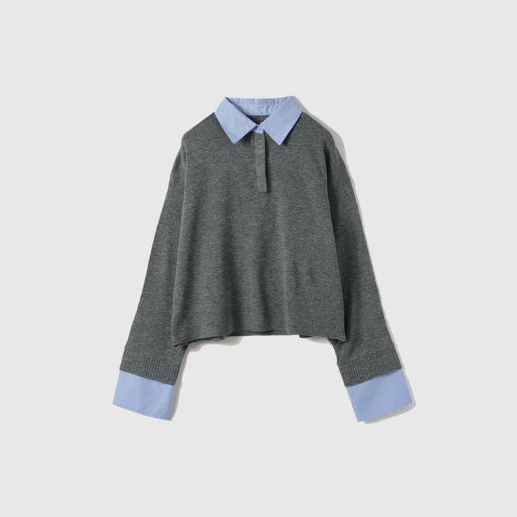 シャツカラーポロニットプルオーバー≪手洗い可能≫ | VICKY | 詳細画像13 