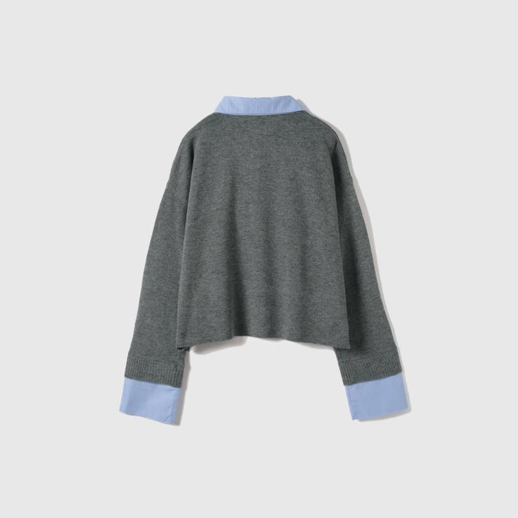 シャツカラーポロニットプルオーバー≪手洗い可能≫ | VICKY | 詳細画像14 