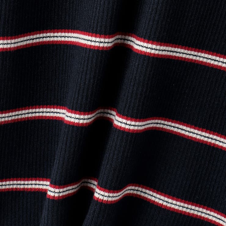 MIXカラーボーダーニットプルオーバー | VICKY | 詳細画像15 