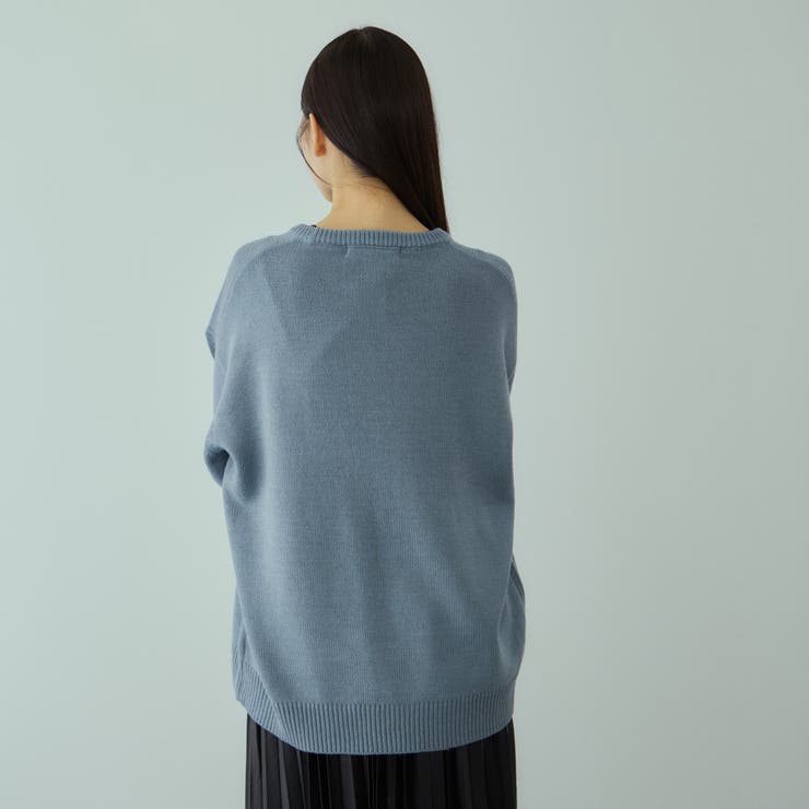 アニマルジャカードニットプルオーバー≪手洗い可能≫ | VICKY | 詳細画像14 