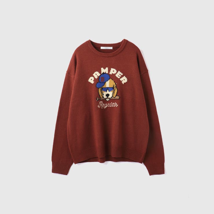 アニマルジャカードニットプルオーバー≪手洗い可能≫ | VICKY | 詳細画像17 