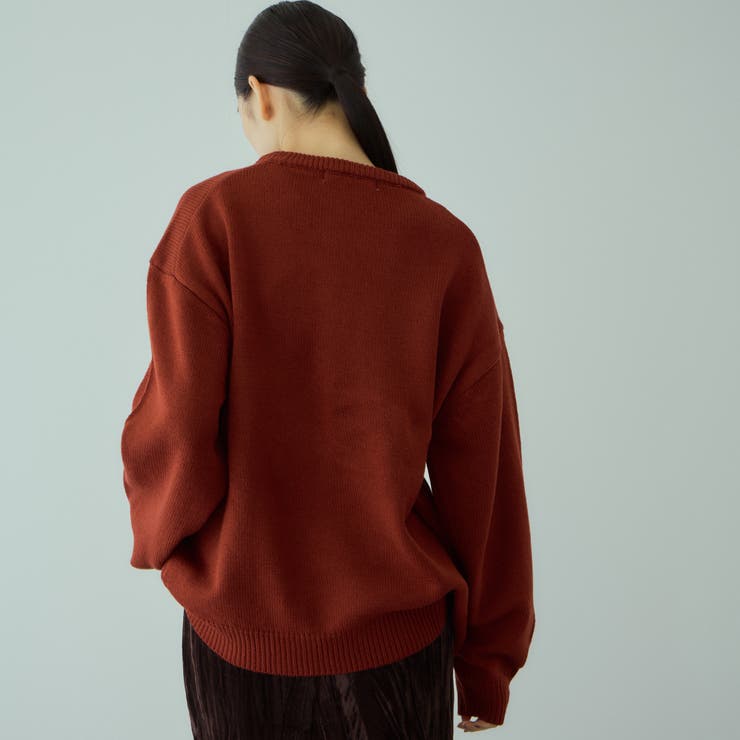 アニマルジャカードニットプルオーバー≪手洗い可能≫ | VICKY | 詳細画像4 