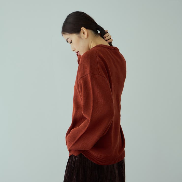 アニマルジャカードニットプルオーバー≪手洗い可能≫ | VICKY | 詳細画像5 